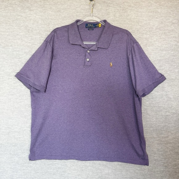 Polo Ralph Lauren Other - Polo Ralph Lauren Polo Shirt Mens XL Purple Heather Classic Fit Pony Soft Preppy